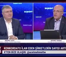 Mehmet Şimşek: Reel sektörün bilançosunda hiç bir bozulma olmadı
