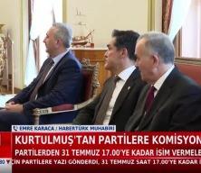 Numan Kurtulmuş, Terörsüz Türkiye hedefi doğrultusunda kurulacak komisyon için gruplara yazı gönderdi