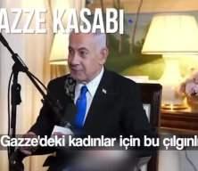 Gazze kasabı şimdide Gazzeli kadınları ağzına doladı