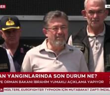 Tarım ve Orman Bakanı İbrahim Yumaklı: Bilecik'teki yangın büyük ölçüde kontrol altında