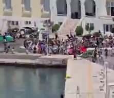 Yunanistan  Siyonistlere tepki gösterdi! Gemiden de inemediler