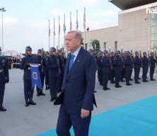 Cumhurbaşkanı Erdoğan, Kazakistan Cumhurbaşkanı Tokayev'i resmi törenle karşıladı