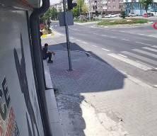 Kazayı film izler gibi izledi