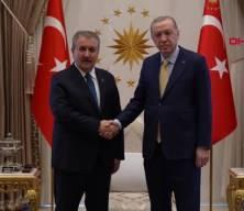 BBP Genel Başkanı Mustafa Destici, Cumhurbaşkanı Erdoğan ile görüşecek