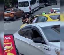 Esenyurt’ta taksici, tek yumrukla bir kadını bayıltıp kaçtı