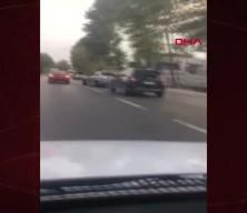 Düğün konvoyunda trafiği tehlikeye atan magandaya 37 bin TL ceza