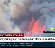 Karabük'te korkutan orman yangını! Alevler yaşam alanlarına yaklkaştı