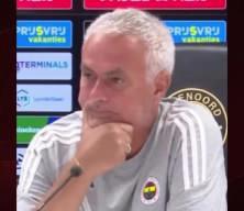 Mourinho basın toplantsında gözşyaşlarına hakim olamadı