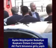 Aydın Büyükşehir Belediye Başkanı Özlem Çerçioğlu, AK Parti Genel Merkezi'ne geldi