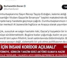 Cumhurbaşkanı Recep Tayyip Erdoğan dünyaya Gazze çağrısında bulundu