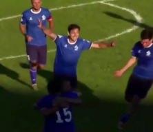 Gol sevinci sakat bıraktı! 