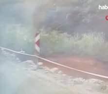  Ordu'da freni patlayan iş makinası uçuruma yuvarlandı