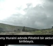 Siyonistlerin Filistinlilerin arazilerin gasp ettikleri anlar böyle görüntülendi