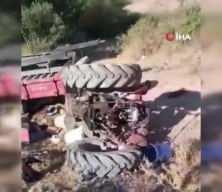 Balıkesir’in Sındırgı ilçesinde traktör faciası: 1 ölü, 4 yaralı