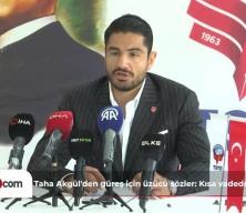 Güreş Federasyonu başkanı Taha Akgül "Kısa vadede işimiz zor" açıklamasında bulundu