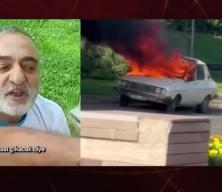 Meclis önünde beyaz Toros'unu yakan adam hurda teşviki bekliyormuş