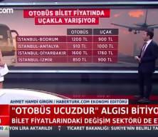 Otobüs bileti uçak biletini solladı!