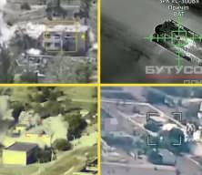 Askeri üslere bomba yağdı, bir S-300 imha edildi.. İşte o anlar