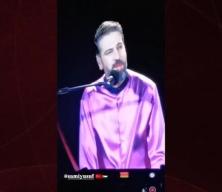 Sami Yusuf Yenikapı'daki konserine Filistin'e dua ederek başladı.