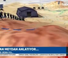 Susuz Uşak'ta Halk TV şovu: Dalga konusu olan görüntüler
