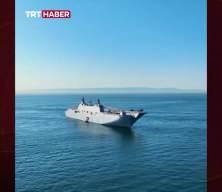 TCG Anadolu gemisi Çanakkale’den İstanbul’a yolculuk gerçekleştirilecek