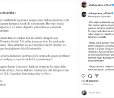 Ufuk Bayraktar'dan ‘Haraç’ suçlamasıyla ilgili ilk açıklama