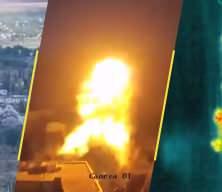 Başkente bomba yağdı, dev askeri üs imha, cepheler kan gölü! İşte o görüntüler
