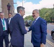 Dışişleri Bakanı Fidan, İrlandalı mevkidaşı Harris ile Dublin'de görüştü