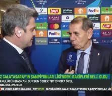 Dursun Özbek: “Galatasaray’la oynayan herkes iki kez düşünecek”