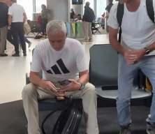 Jose Mourinho Türkiye'den ayrıldı! İşte o görüntüler