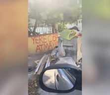  Kartal'da işçiler "eksik ödeme yapıldığı" gerekçesiyle çöpleri toplamadı