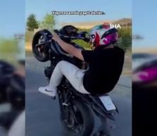 Tek teker magandası "Yakalayabilen olmadı" dedi rekor ceza yedi