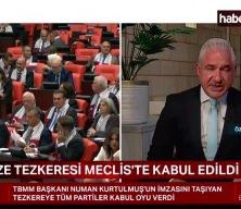 TBMM'de Gazze tezkeresi kabul edildi! 