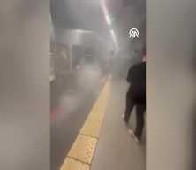Yenikapı–Kirazlı metro hattında duman paniği