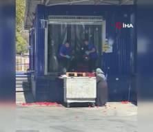 Zincir markette kasalar dolusu domatesi çöpe döktüler! O anlar tepki çekti