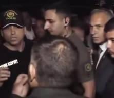 Ali Mahir Başarır'dan skandal hareket: Polis memurunu kolundan çekip, bağırdı!