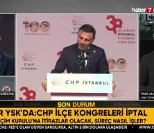 Ahmet Yener: CHP itirazı saat 14.40'da görüşülecek