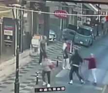 Bartın'daki silahlı saldırı anı güvenlik kamerasında 