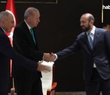 Cumhurbaşkanı Erdoğan, Aliyev ve Paşinyan'la Çin'de görüştü!