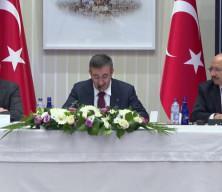 Cumhurbaşkanı Yardımcısı Yılmaz "Kamuda Etkin Yönetim ve Denetim" koordinasyon toplantısında konuştu