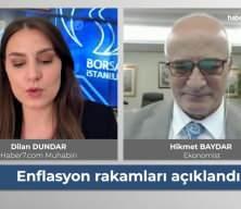 Ekonomist Baydar'dan uyarı! 'Enflasyon düşüyor ancak bazı kalemler alarm veriyor'