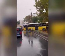 İstanbul’da yağmur ve kazalar trafiği felç etti