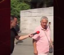 Sokak Röportajında "Açlık çekiyoruz" diyen adamı, karısı fena bozdu