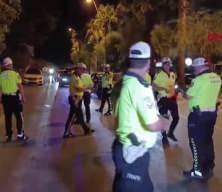 Trafik polislerinin yaptığı denetimde 38 sürücüye rekor ceza kesildi