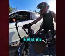Trafikteki tartışma kısa sürdü: “R”leri sen de söyleyemiyor musun?