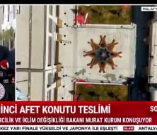 Bakan Kurum: Deprem bölgesinde 300 bin konut tamamlandı, her şehir ayağa kalkıyor