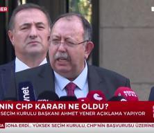  YSK'nın  toplantısı sona erdi!İşte yapılan açıklamalar