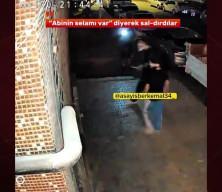 Yüzleri kapalı şahıslar iş yerine 'abinin selamı var' diyerek saldırdı