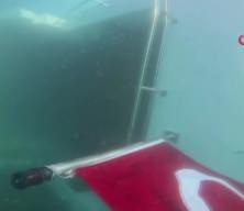  Zonguldak'ta batmıştı: 40 milyon liralık yatın su altı görüntüleri ortaya çıktı
