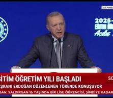 Başkan Erdoğan, 2025-2026 Eğittim Öğretim Yılı Açılış Töreni'nde konuştu